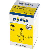 Автолампа NARVA H4 60 55 P43t-38 12V 1 10 100 HIT 488813000