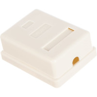 Розетка Cablexpert RJ-45 кат.5e внешняя 1 порт, 110&Krone NA212
