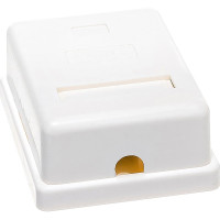 Розетка Cablexpert RJ-45 кат.5e внешняя 1 порт, 110&Krone NA212