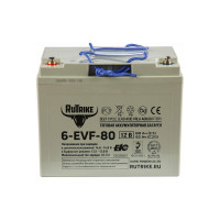Тяговый аккумулятор Rutrike 6-EVF-80 12V80A/H C3 021947