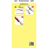 Адаптеры для щеток стеклоочистителя с прямым поводком BAYONET LOCK в коробке, 2 шт. Alca 300 420