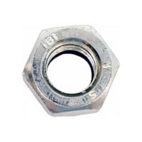 Гайка М12 со стопорным кольцом Саморезик оцинк. DIN 985 50шт DIN985-М12-50