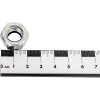 Гайка М12 со стопорным кольцом Саморезик оцинк. DIN 985 50шт DIN985-М12-50