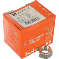 Гайка Саморезик М20 оцинк. DIN 934 1кг DIN934-М20-1