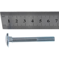 Мебельный болт Саморезик 8,0х60 оцинк. DIN 603 65 шт DIN603-8х60-65