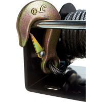 Ручная стационарная лебедка Jun Kaung трос 5мм.x4,6м. WC06-915A-2