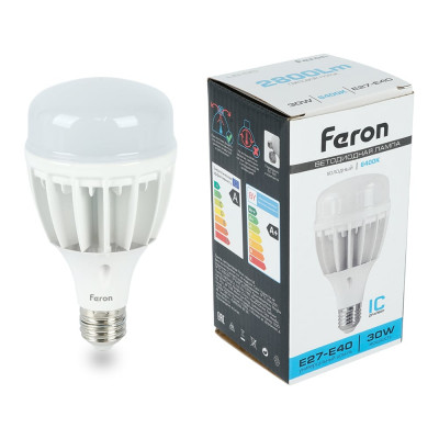 Светодиодная лампа 30W 230V E27 6400K Feron LB-65 25537
