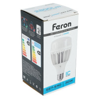 Светодиодная лампа 30W 230V E27 6400K Feron LB-65 25537