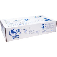 Подкатной гидравлический домкрат KRAFT 3 т, 75-500 мм KT 820007