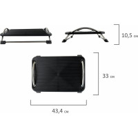 Офисная подставка для ног BRAUBERG 531488