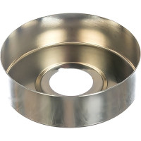 Чашка декоративная (отражатель) MasterProf 1/2" цилиндр средний (нержавеющая сталь, хром), MP-У ИС.131028