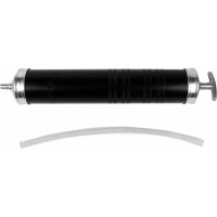 Шприц для масла емкость 500 см ; антикоррозийное покрытие; шланг: 30 см Эврика ER-44501 434380