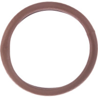 Оплетка KRAFT иск кожа с тиснением, коричневая, 40 см / L KT 800310