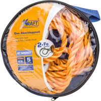 Буксировочный канатный трос KRAFT 5 тонн в сумке KT 840007