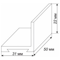 Кронштейн для верхней направляющей Palladium N2 12058