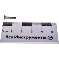 Винт с цилиндрической головкой, с прямым шлицем ЕВРОПАРТНЕР DIN 84 3x12 нержав. сталь 10 шт. G2 2312 1