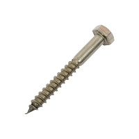 Сантехнический шуруп ЕВРОПАРТНЕР DIN 571 с шестигр.гол. 6х50 нержав. сталь 4 шт. G2 2650 1