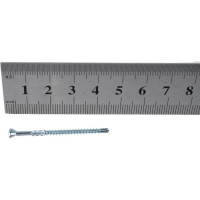 Шуруп для полов и паркета Rusconnect CFB 0346 3,2х45 500 шт. Белый цинк 380346