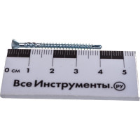 Шуруп для полов и паркета Rusconnect CFB 0341 3,2х40 500 шт. Белый цинк 380341