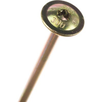 Шуруп Rusconnect CT 08300 с/нарез. д/дерева, прессшайба 8х300 50 шт. Желтый цинк 320830