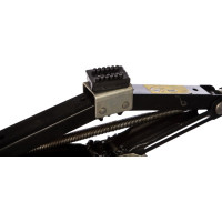 Ромбический домкрат ГЛАВДОР GL-468 1.3 т, высота 100-390 мм 53017