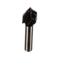 Фреза пазовая галтельная V-образная серия 1004 (16x16 мм; угол 90 град; хвостовик 8 мм) Росомаха 800403