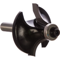 Фреза кромочная калевочная с нижним подшипником серия 1017 (42x22 мм; R16 мм; хвостовик 8 мм) Росомаха 801711