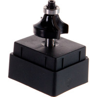 Фреза кромочная калевочная с нижним подшипником серия 1017 (30x16 мм; R10 мм; хвостовик 8 мм) Росомаха 801708