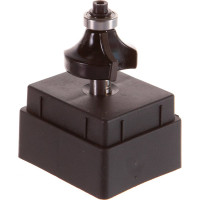 Фреза кромочная калевочная с нижним подшипником серия 1017 (30x16 мм; R10 мм; хвостовик 8 мм) Росомаха 801708