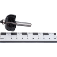 Фреза кромочная калевочная с нижним подшипником серия 1018 (35x18 мм; R12 мм; хвостовик 8 мм) Росомаха 801802