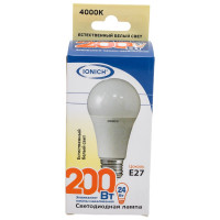 Светодиодная лампа IONICH общего назначения ILED-SMD2835-A65-24-2160-230-4-E27 1557