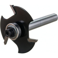 Фреза кромочная фальцевая с нижним подшипником серия 1023 (40x2x50 мм; Z3; хвостовик 8 мм) Росомаха 802311