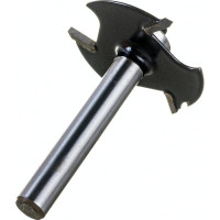 Фреза кромочная фальцевая с нижним подшипником серия 1023 (40x2x50 мм; Z3; хвостовик 8 мм) Росомаха 802311