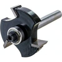 Фреза кромочная фальцевая с нижним подшипником серия 1023 (40x10x50 мм; Z3; хвостовик 8 мм) Росомаха 802317