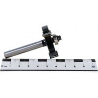 Фреза кромочная фальцевая с нижним подшипником серия 1023 (40x10x50 мм; Z3; хвостовик 8 мм) Росомаха 802317