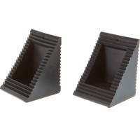 Резиновый противооткатный упор AV Steel 80х105х125 мм 2 шт. AV-921069