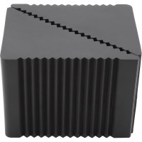 Резиновый противооткатный упор AV Steel 80х105х125 мм 2 шт. AV-921069