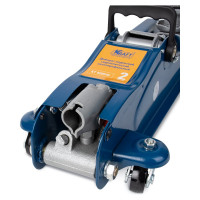 Подкатной низкопрофильный домкрат 2 тонны KRAFT 80-360 KT 820010