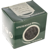 Саморез по металлу для ГКЛ Метизный двор 3,5x16, частая резьба, оксидированный, 1000 шт. 4607159062178