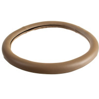 Оплетка SKYWAY Wood-6 M Бежевая экокожа S01102141