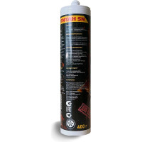 Огнезащитный силиконовый герметик Огнетитан SN однокомпонентный, серый 310 мл ТУ 2513-004-03495485-2016 БП-00000536