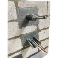 Огнезащитный силиконовый герметик Огнетитан SN однокомпонентный, серый 310 мл ТУ 2513-004-03495485-2016 БП-00000536