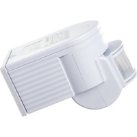 Детектор движения IEK ДД 012 1100Вт, угол обз. 180град., дальн. 12м, IP44, бел. ИЭК LDD10-012-1100-001