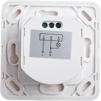 Детектор движения IEK ДД 035 500Вт угол обз. 140град., дальн. 12м, IP20, бел. LDD12-035-500-001