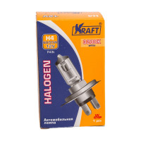 Автолампа KRAFT H4 12v 60/55w P43t KT 700010