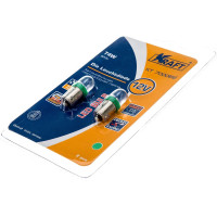 Светодиодная лампа KRAFT T4W BA9s 12v Green KT 700069