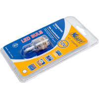 Светодиодная лампа KRAFT T20 W21W W3x16d 12v White 9 LEDs KT 700079
