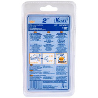 Светодиодная лампа KRAFT T4W BA9s 12v Red KT 700067