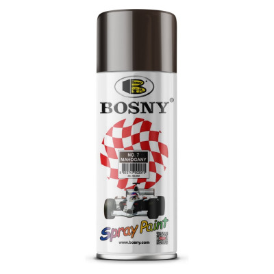 Акриловая краска Bosny аэрозоль, коричневый RAL 8028 7