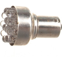 Светодиодная лампа KRAFT P21W BA15s 12/24v Yellow 12 LEDs 1шт. KT 700062